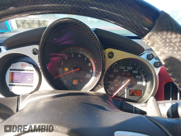 2009 Nissan 370Z Touring with VIN JN1AZ44E19M401881, listed as a IAAI auction lot 41183986 with 127,000 mi miles and . Bid and sale history available at DreamBid. Image 7.