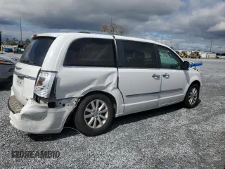2016 Chrysler Town & Country Limited Platinum with VIN 2C4RC1GG8GR215732, listed as a Copart auction lot 46291215 with 118,192 mi miles and Salvage Title. Bid and sale history available at carsss.com. Image 3.