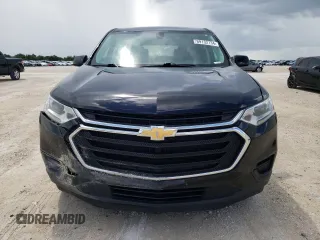 2018 Chevrolet Traverse LS with VIN 1GNERFKW8JJ136279, listed as a Copart auction lot 69132134 with 138,504 mi miles and Non Repairable. Bid and sale history available at carsss.com. Image 5.