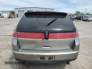 2008 Lincoln MKX with VIN 2LMDU68C68BJ05661, listed as a Copart auction lot 53326195 with 0 mi miles and Clean Title. Bid and sale history available at carsss.com. Image 6.