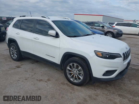 2019 Jeep Cherokee Latitude Plus with VIN 1C4PJLLN2KD171347, listed as a IAAI auction lot 41912894 with 197,233 mi miles and . Bid and sale history available at DreamBid. Image 1.