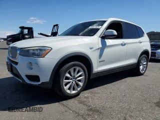 2016 BMW X3 sDrive28i with VIN 5UXWZ7C56G0R32308, listed as a Copart auction lot 49641825 with 170,266 mi miles and Salvage Title. Bid and sale history available at DreamBid. Image 1.