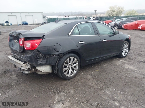 2013 Chevrolet Malibu LTZ with VIN 1G11H5SA7DF177897, listed as a IAAI auction lot 41984307 with 265,840 mi miles. Bid and sale history available at carsss.com. Image 4.