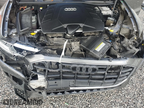 2019 Audi Q8 Premium Plus with VIN WA1BVAF10KD020691, listed as a Copart auction lot 55445995 with 144,154 mi miles and Non repairable. Bid and sale history available at DreamBid. Image 12.