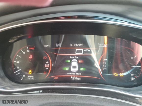 2014 Dodge Dart Limited with VIN 1C3CDFCB6ED791754, listed as a Copart auction lot 49585105 with 78,700 mi miles and Salvage Title. Bid and sale history available at carsss.com. Image 9.