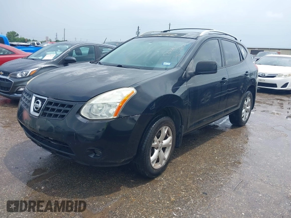 2009 Nissan Rogue S with VIN JN8AS58VX9W164141, listed as a IAAI auction lot 42178408 with 154,309 mi miles. Bid and sale history available at carsss.com. Image 2.