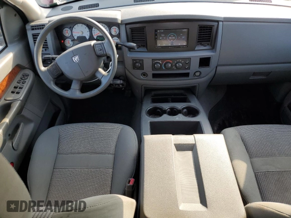 2006 Dodge 1500 SLT with VIN 3D7KS19D96G236395, listed as a Copart auction lot 46689445 with 232,796 mi miles and Salvage Title. Bid and sale history available at carsss.com. Image 8.