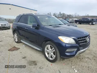 2015 Mercedes-Benz M 250 with VIN 4JGDA0EB4FA560403, listed as a Copart auction lot 48178765 with 211,602 mi miles and Clean Title. Bid and sale history available at DreamBid. Image 4.