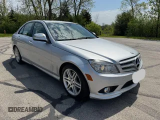 2008 Mercedes-Benz C 350 Sport with VIN WDDGF56XX8R039755, listed as a Copart auction lot 56783765 with 190,494 mi miles and Clean Title. Bid and sale history available at DreamBid. Image 1.