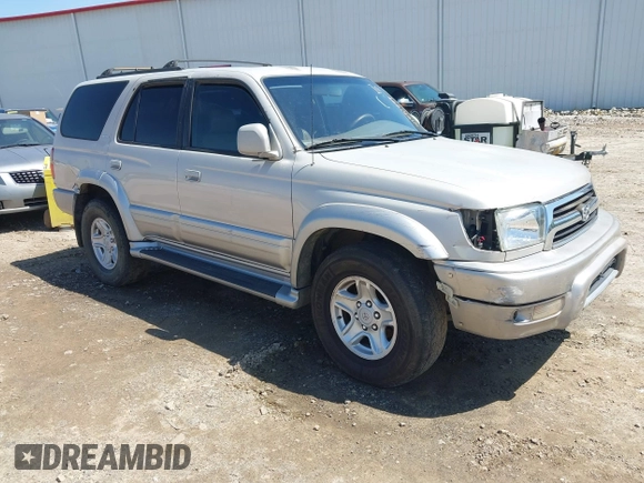 2000 Toyota 4Runner Limited with VIN JT3GN87R1Y0164022, listed as a IAAI auction lot 41990999 with 337,094 mi miles and . Bid and sale history available at DreamBid. Image 1.