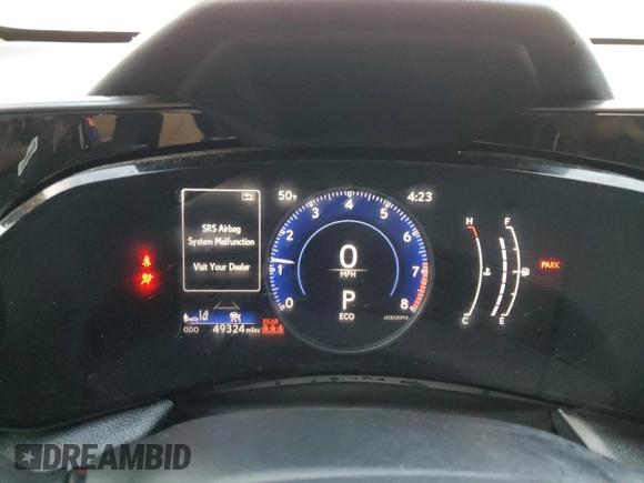 2024 Lexus NX 250 z VIN 2T2ADCAZ8RC008577, wystawiony jako Copart lot #85818244 z przebiegiem 49 324 mil mil oraz Szkoda całkowita • Salvage title. Historia ofert i sprzedaży dostępna na DreamBid. Obrazek 9.