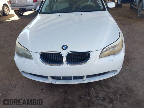 2004 BMW 5 Series 525i with VIN WBANA53504B849723, listed as a IAAI auction lot 40683545 with 193,969 mi miles and . Bid and sale history available at carsss.com. Image 6.