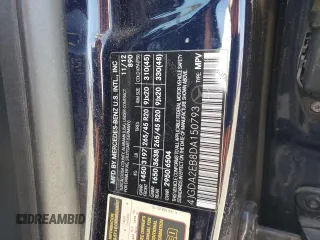 2013 Mercedes-Benz M 350 z VIN 4JGDA2EB8DA150793, wystawiony jako Copart lot #57183305 z przebiegiem 149 616 mil mil oraz Szkoda całkowita • Salvage title. Historia ofert i sprzedaży dostępna na DreamBid. Obrazek 14.