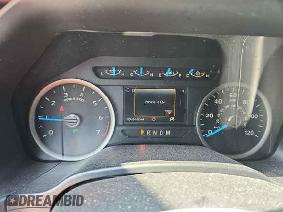 2017 Ford F-150 XL with VIN 1FTFW1EG4HKE01636, listed as a Copart auction lot 60348655 with 120,533 mi miles and Salvage title. Bid and sale history available at DreamBid. Image 9.