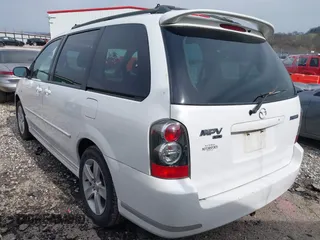 2005 Mazda MPV LX with VIN JM3LW28J650556302, listed as a IAAI auction lot 41775254 with 263,789 mi miles. Bid and sale history available at carsss.com. Image 3.