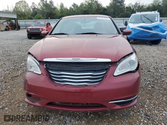 2012 Chrysler 200 Touring with VIN 1C3CCBBB8CN135561, listed as a Copart auction lot 51231825 with 170,289 mi miles and Salvage Title. Bid and sale history available at DreamBid. Image 5.
