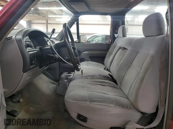 1995 Ford F-150 with VIN 1FTEF14NXSNA76234, listed as a Copart auction lot 52021645 with 168,695 mi miles and Salvage Title. Bid and sale history available at carsss.com. Image 7.