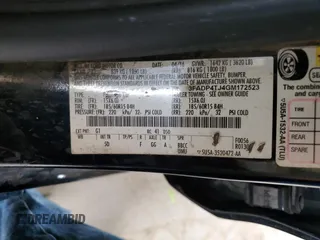 2016 Ford Fiesta S z VIN 3FADP4TJ4GM172523, wystawiony jako Copart lot #58571205 z przebiegiem 85 108 mil mil oraz Szkoda całkowita • Salvage title. Historia ofert i sprzedaży dostępna na DreamBid. Obrazek 12.