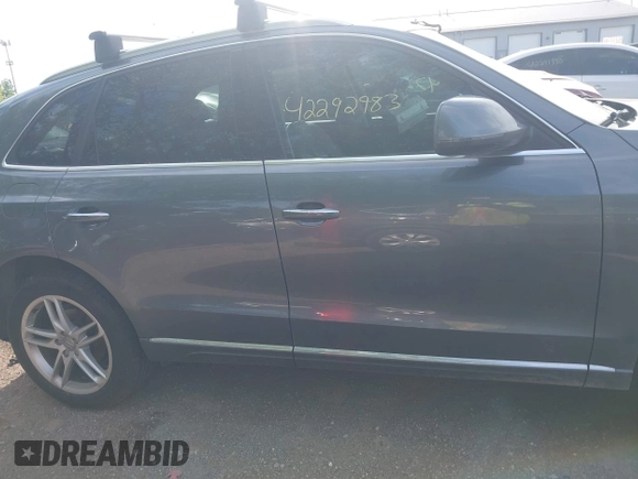 2015 Audi Q5 Premium Plus with VIN WA1LFAFP1FA024570, listed as a IAAI auction lot 42292983 with 182,114 mi miles and . Bid and sale history available at DreamBid. Image 13.
