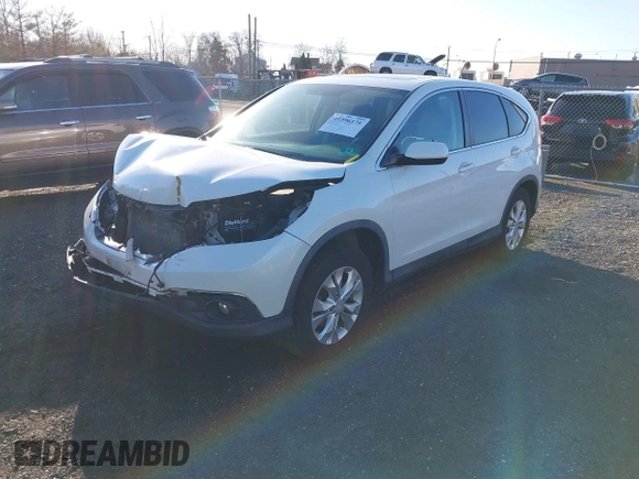 2014 Honda CR-V EX with VIN 5J6RM4H5XEL118320, listed as a IAAI auction lot 41596175 with 95,501 mi miles. Bid and sale history available at carsss.com. Image 2.