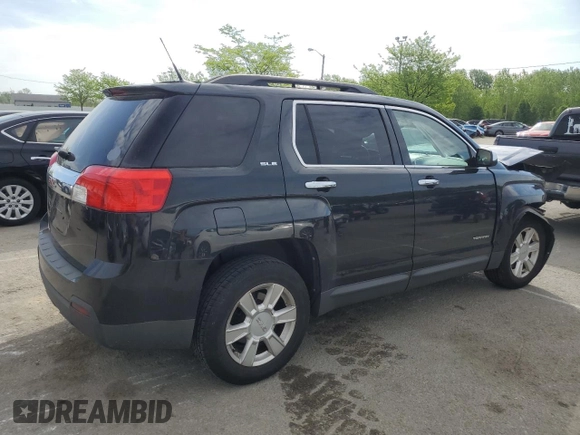 2011 GMC Terrain SLE-2 with VIN 2CTALSEC7B6245046, listed as a Copart auction lot 54384055 with Not provided miles and Salvage title. Bid and sale history available at DreamBid. Image 3.