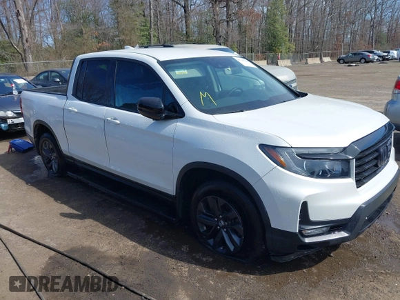 2022 Honda Ridgeline Sport z VIN 5FPYK3F12NB009135, wystawiony jako IAAI lot #41705000 z przebiegiem 50 551 mil mil oraz . Historia ofert i sprzedaży dostępna na DreamBid. Obrazek 1.
