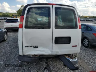 2014 GMC Savana Cargo Van with VIN 1GTW7FCA8E1912289, listed as a Copart auction lot 73040424 with 95,815 mi miles and Salvage Title. Bid and sale history available at carsss.com. Image 6.