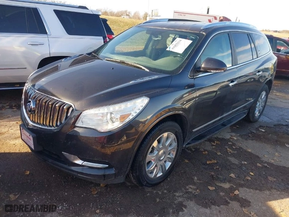 2017 Buick Enclave Leather with VIN 5GAKRBKD9HJ294192, listed as a IAAI auction lot 41053134 with 86,589 mi miles. Bid and sale history available at carsss.com. Image 2.