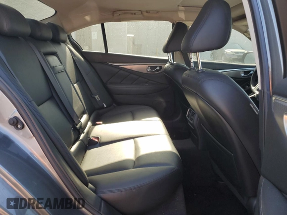 2017 Infiniti Q50 Premium with VIN JN1EV7AP3HM735316, listed as a Copart auction lot 58159225 with 80,793 mi miles and Salvage title. Bid and sale history available at DreamBid. Image 10.