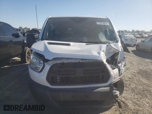 2016 Ford Transit Wagon XL with VIN 1FMZK1YM9GKB28861, listed as a Copart auction lot 77015814 with 111,384 mi miles and Salvage Title. Bid and sale history available at carsss.com. Image 5.