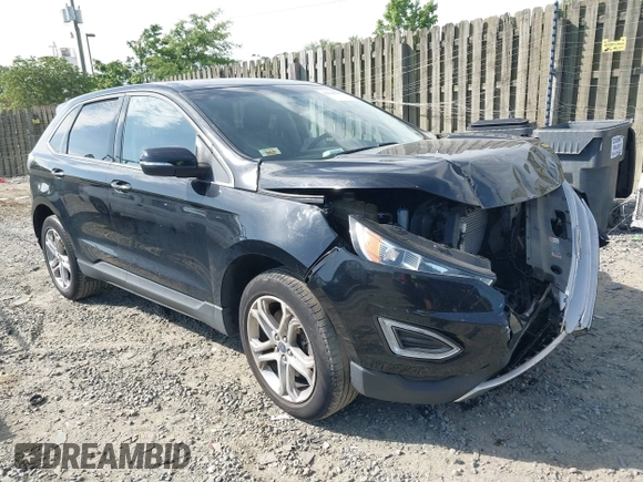 2017 Ford Edge Titanium z VIN 2FMPK4K9XHBB89970, wystawiony jako IAAI lot #42234295 z przebiegiem 100 403 mil mil oraz . Historia ofert i sprzedaży dostępna na DreamBid. Obrazek 1.