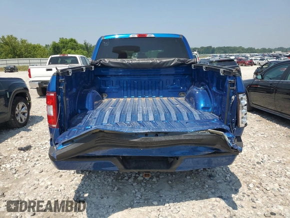 2018 Ford F-150 XL with VIN 1FTEW1EP4JFC94209, listed as a Copart auction lot 65153355 with 87,866 mi miles and Clean title. Bid and sale history available at DreamBid. Image 6.