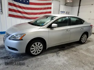 2015 Nissan Sentra SV with VIN 3N1AB7AP4FY253259, listed as a Copart auction lot 56695845 with 115,456 mi miles and Clean Title. Bid and sale history available at DreamBid. Image 1.