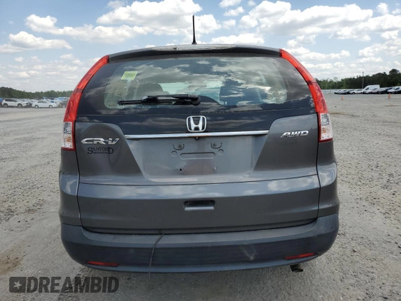 2014 Honda CR-V LX with VIN 2HKRM4H39EH697115, listed as a Copart auction lot 48355225 with 158,671 mi miles and Salvage Title. Bid and sale history available at carsss.com. Image 6.