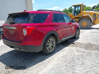 2020 Ford Explorer XLT z VIN 1FMSK8DH4LGA57214, wystawiony jako IAAI lot #42198256 z przebiegiem 136 149 mil mil oraz . Historia ofert i sprzedaży dostępna na DreamBid. Obrazek 4.