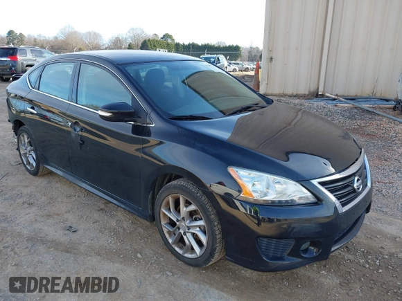 2015 Nissan Sentra SR with VIN 3N1AB7AP4FY292501, listed as a IAAI auction lot 41607921 with 84,862 mi miles and . Bid and sale history available at DreamBid. Image 1.