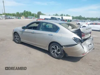 2017 Honda Accord LX with VIN 1HGCR2F33HA168044, listed as a IAAI auction lot 42106704 with 135,882 mi miles. Bid and sale history available at carsss.com. Image 3.