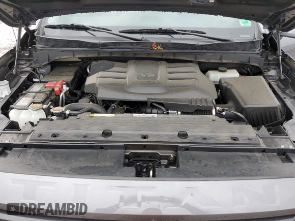 2021 Nissan Titan SV with VIN 1N6AA1ED8MN534176, listed as a Copart auction lot 54574785 with 25,360 mi miles and Salvage title. Bid and sale history available at DreamBid. Image 11.