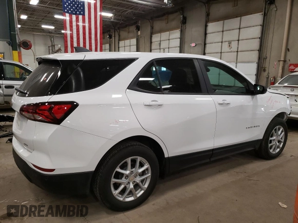 2024 Chevrolet Equinox LS with VIN 3GNAX5EG3RL270057, listed as a Copart auction lot 42299695 with 10,868 mi miles and Salvage Title. Bid and sale history available at carsss.com. Image 3.