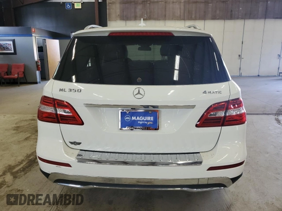 2012 Mercedes-Benz M 350 with VIN 4JGDA5HB5CA037038, listed as a Copart auction lot 63497135 with 181,471 mi miles and Clean title. Bid and sale history available at DreamBid. Image 6.