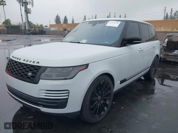 2018 Land Rover Range Rover with VIN SALGR2RK9JA507214, listed as a IAAI auction lot 41544796 with 51,854 mi miles and . Bid and sale history available at DreamBid. Image 17.