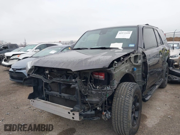 2020 Toyota 4Runner SR5 with VIN JTEBU5JR2L5779671, listed as a IAAI auction lot 41572359 with 87,458 mi miles and . Bid and sale history available at DreamBid. Image 6.