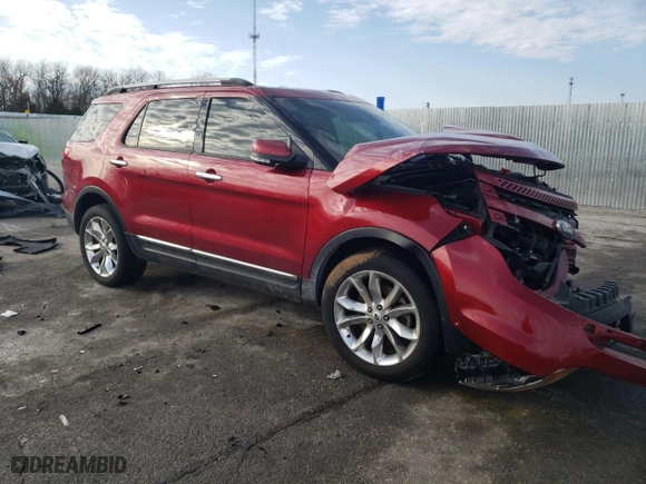 2015 Ford Explorer Limited with VIN 1FM5K8F88FGC38458, listed as a Copart auction lot 46692525 with 149,537 mi miles and Salvage Title. Bid and sale history available at carsss.com. Image 4.