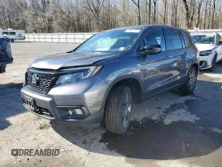 2020 Honda Passport EX-L z VIN 5FNYF8H51LB016178, wystawiony jako Copart lot #49957185 z przebiegiem 42 371 mil mil oraz Szkoda całkowita • Salvage title. Historia ofert i sprzedaży dostępna na DreamBid. Obrazek 1.