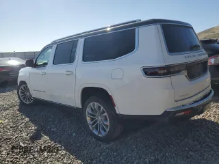 2023 Jeep Grand Wagoneer Series II with VIN 1C4SJSFPXPS574223, listed as a Copart auction lot 52938135 with 15,237 mi miles and Salvage title. Bid and sale history available at DreamBid. Image 2.