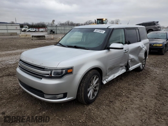 2015 Ford Flex Limited z VIN 2FMHK6D81FBA03699, wystawiony jako Copart lot #86915824 z przebiegiem 73 301 mil mil oraz Szkoda całkowita • Salvage title. Historia ofert i sprzedaży dostępna na DreamBid. Obrazek 1.