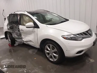 2012 Nissan Murano S with VIN JN8AZ1MW9CW229751, listed as a IAAI auction lot 41491188 with 123,209 mi miles and . Bid and sale history available at DreamBid. Image 1.