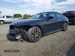 2023 BMW 4 Series 430i z VIN WBA63AV04PFN30895, wystawiony jako Copart lot #57514665 z przebiegiem 38 160 mil mil oraz Szkoda całkowita • Salvage title. Historia ofert i sprzedaży dostępna na DreamBid. Obrazek 1.