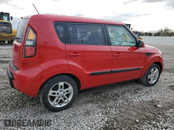 2011 Kia Soul + with VIN KNDJT2A29B7202031, listed as a Copart auction lot 51232755 with 106,497 mi miles and Salvage Title. Bid and sale history available at carsss.com. Image 3.