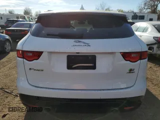 2019 Jaguar F-Pace S with VIN SADCM2FV6KA355093, listed as a Copart auction lot 81823914 with 46,984 mi miles and Salvage Title. Bid and sale history available at DreamBid. Image 6.
